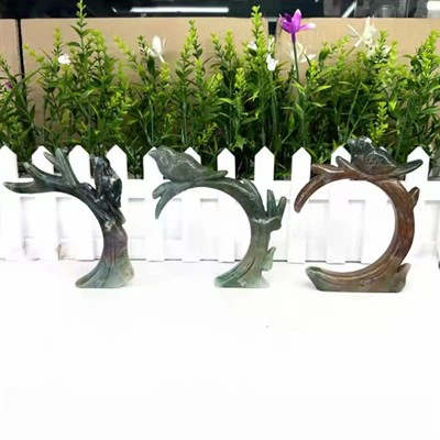 Подвеска «Цветок и птица»